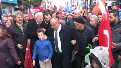 Yıldırım, seçim çalışmalarını sevgi yürüyüşü ile noktaladı