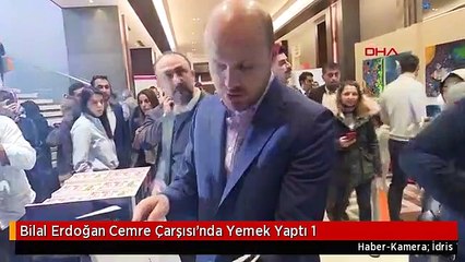 Bilal Erdoğan Cemre Çarşısı'nda Yemek Yaptı 1