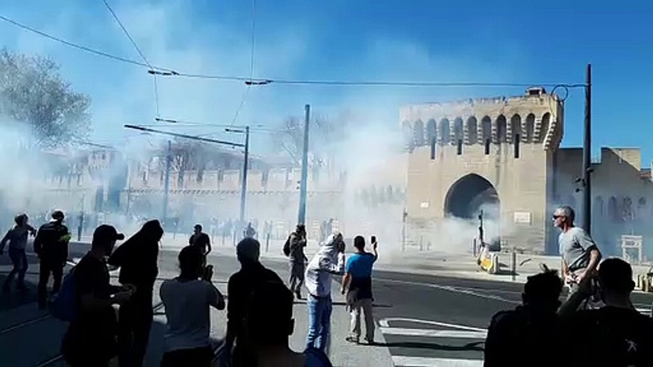 Nouveaux tirs de gaz lacrymogènes à Avignon