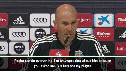 Pogba could come to Madrid after United - Zidane