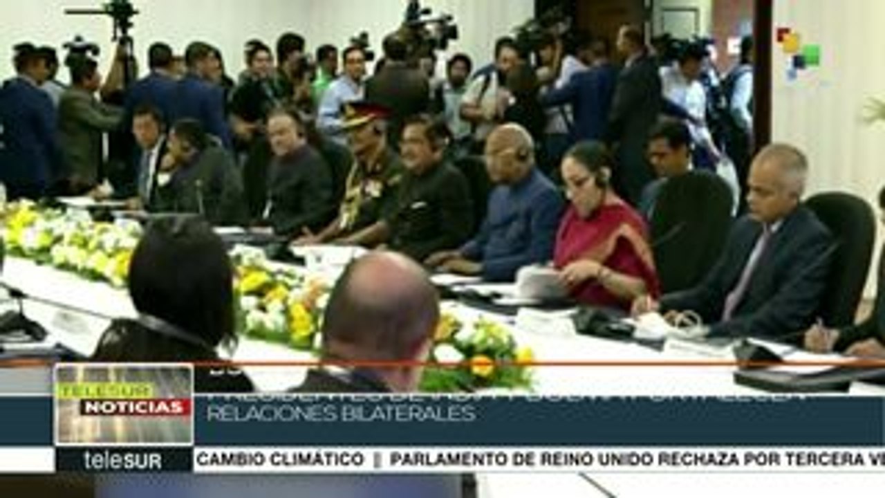 Presidentes de India y Bolivia fortalecen relaciones bilaterales