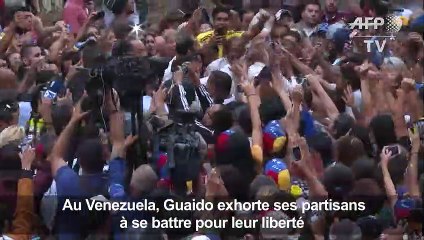 Venezuela: Guaido exhorte ses partisans à agir pour leur liberté