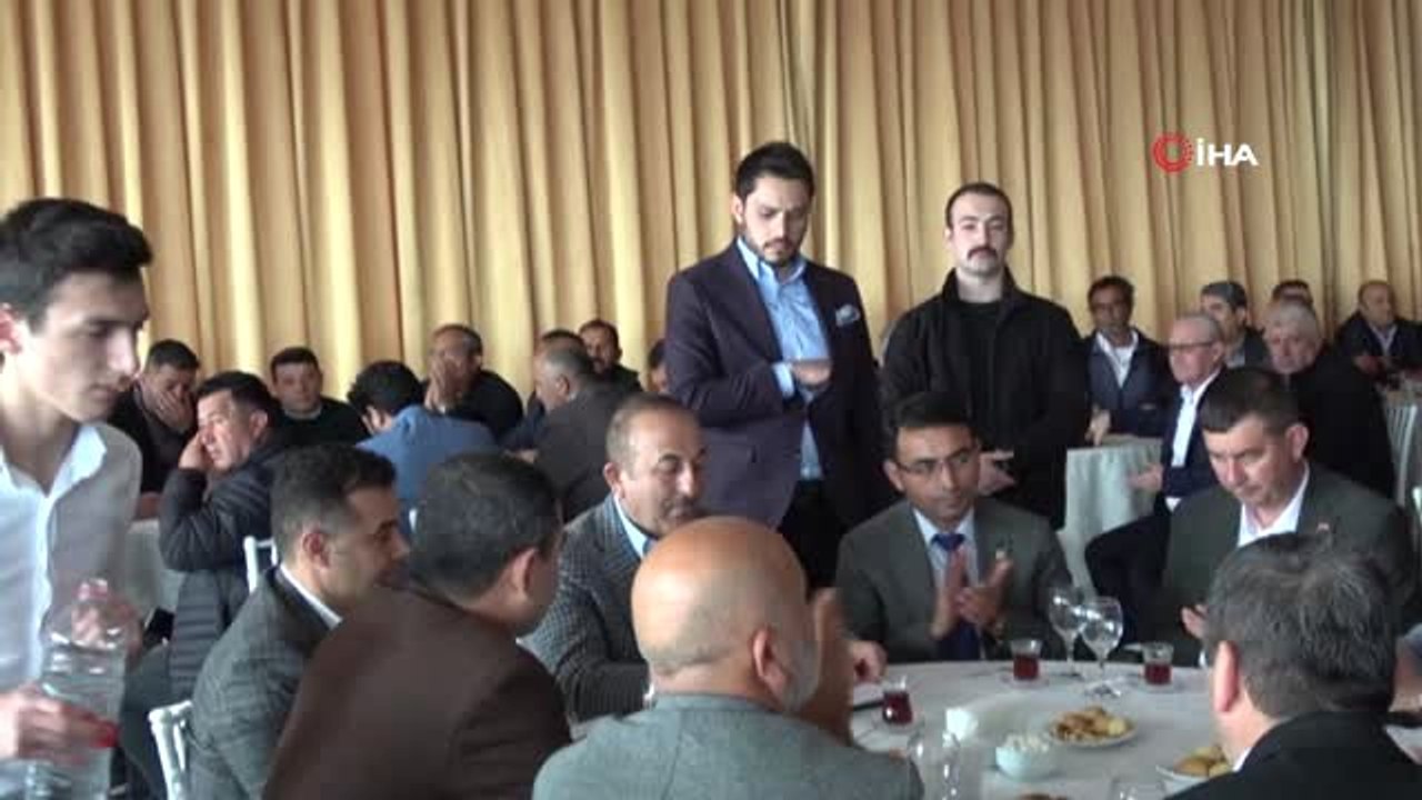 Bakan Çavuşoğlu: " Bunun Adı Millet İttifakı Değil Zillet İttifakı, İllet İttifakı Olur"