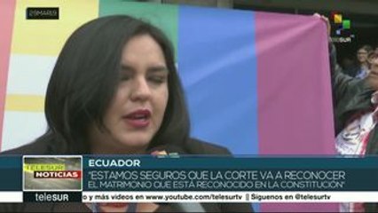 Ecuador marcaría un precedente histórico sobre derechos LGTBI
