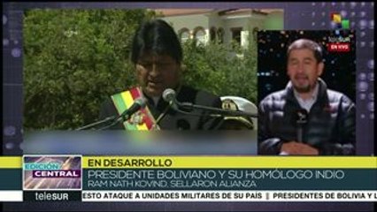 Bolivia y la India sellan alianza para cooperación y desarrollo