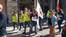 A Chambéry : ambiance au coeur du cortège avec les manifestants