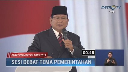 Prabowo: Untuk Apa Teknologi Kalau Tidak Menyejahterakan Rakyat?