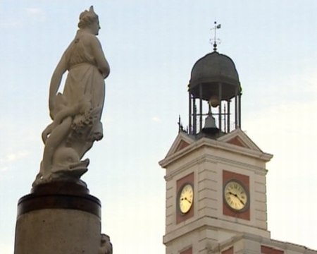 La tensión del relojero de la Puerta del Sol