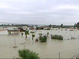 Vecinos de la Pacheca en Jerez denuncian que el estado del caudal del río provoca las inundaciones