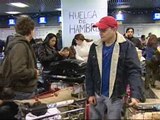 Nochebuena en Barajas lejos de sus familias