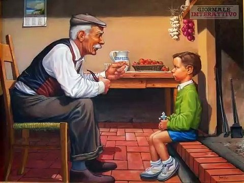 Un giorno un giovane chiese a suo nonno: Nonno, come hai potuto vivere prima ...