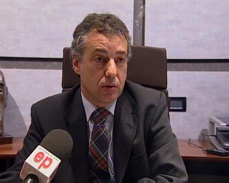 Urkullu: Es algo que uno veía venir