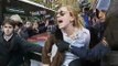 Enfrentamientos entre taxistas y conductores en Madrid