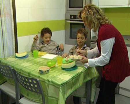 Los niños españoles comen mal