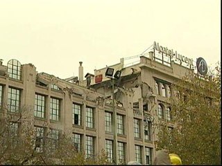 Violenta explosión de gas en un edificio de Madrid