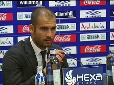 Guardiola: Demasiado contento estoy