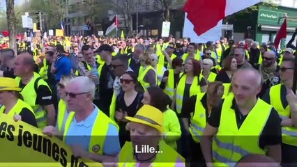 Les "gilets jaunes" toujours mobilisés pour l'acte 20