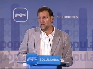 Rajoy: "Hay un gran deseo de cambio en la sociedad española para salir de la crisis"