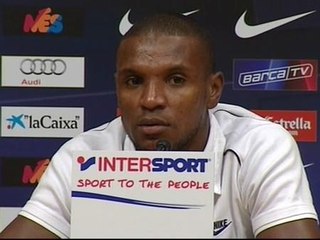 Abidal: "Ronaldo está siempre buscando la falta"