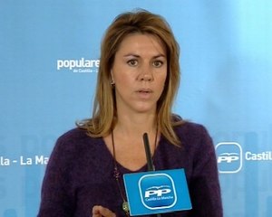 Cospedal cree "intolerable" presionar al TC