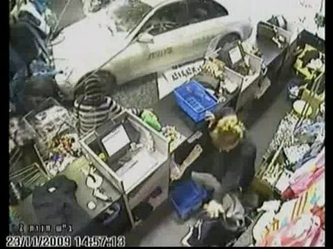 Impactantes imágenes de un accidente en Israel