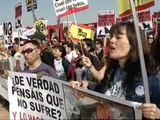 La voz de cientos de manifestantes contra el Toro de la Vega desplazada