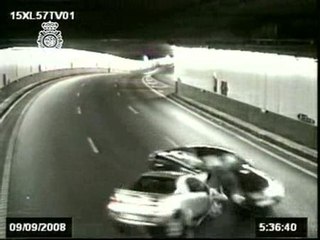 En libertad el conductor suicida que hace un año pudo provocar una tragedia en los túneles de la M-30, en Madrid