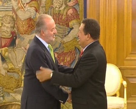 Chávez viaja a España para limar asperezas