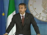 Zapatero afirma que la subida de impuestos puede afectar a la imposición indirecta