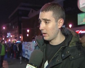 Antifascistas por la unidad de la clase obrera en el 20-N