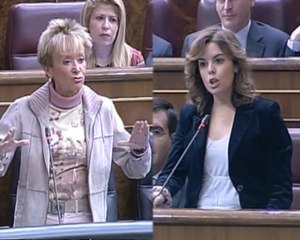 Rifirrafe entre De la Vega y Soraya