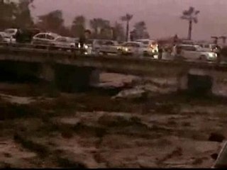 El temporal revienta las malas canalizaciones de Las Palmas