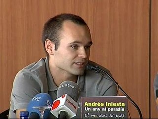 Iniesta: "El día del Chelsea ha sido el más feliz de mi vida"