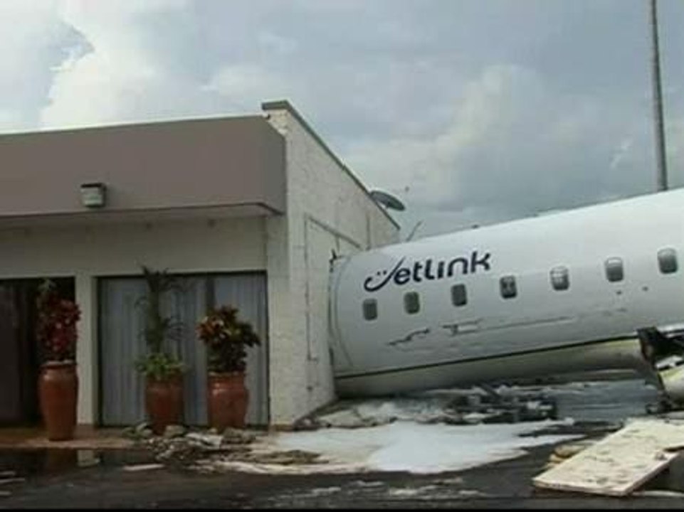 Aterrizó donde no era