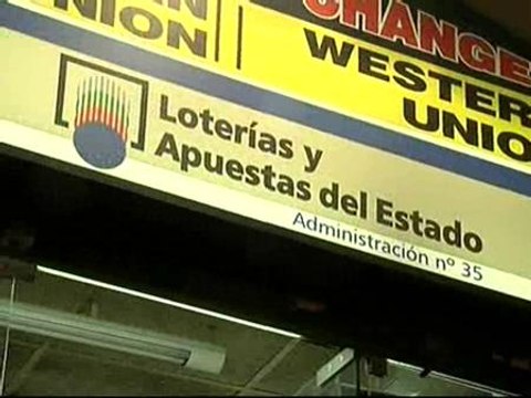 Los vendedores de lotería se manifiestan en contra de la privatización