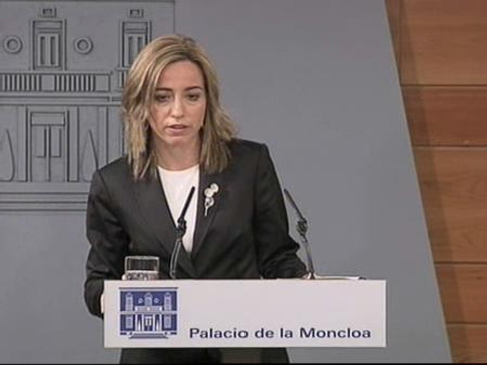 Chacón: "Sabemos dónde están los tripulantes y sabemos que están bien"