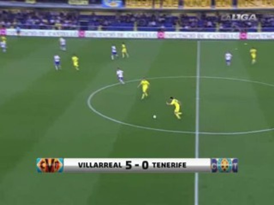 VILLARREAL 5 - TENERIFE 0