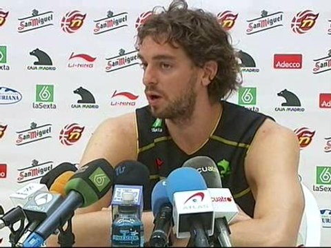 Pau Gasol se incorpora a la concentración de España
