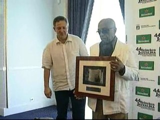 Roy Haynes recibe el Donostiako Jazzaldia 2009