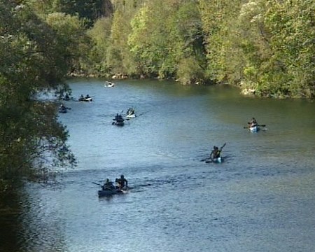 El descenso del Sella lleno de famosos