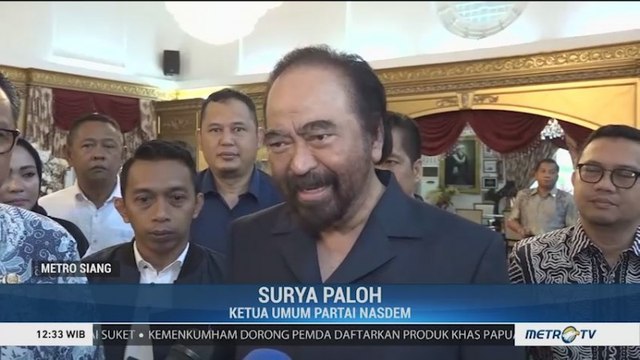 Surya Paloh Yakin Nurdin Abdullah Mampu Percepat Pembangunan Sulsel