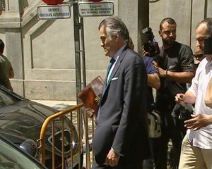 Bárcenas asegura que esta "muy contento"