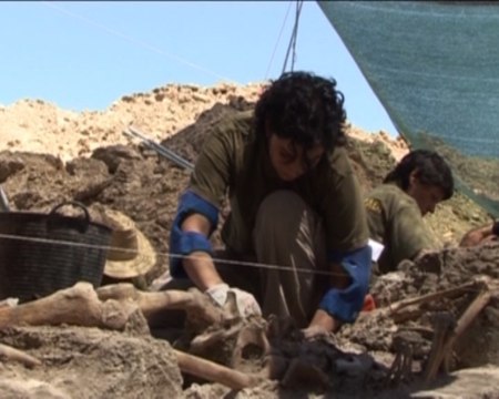 Encuentran cuerpos en una fosa común de Burgos