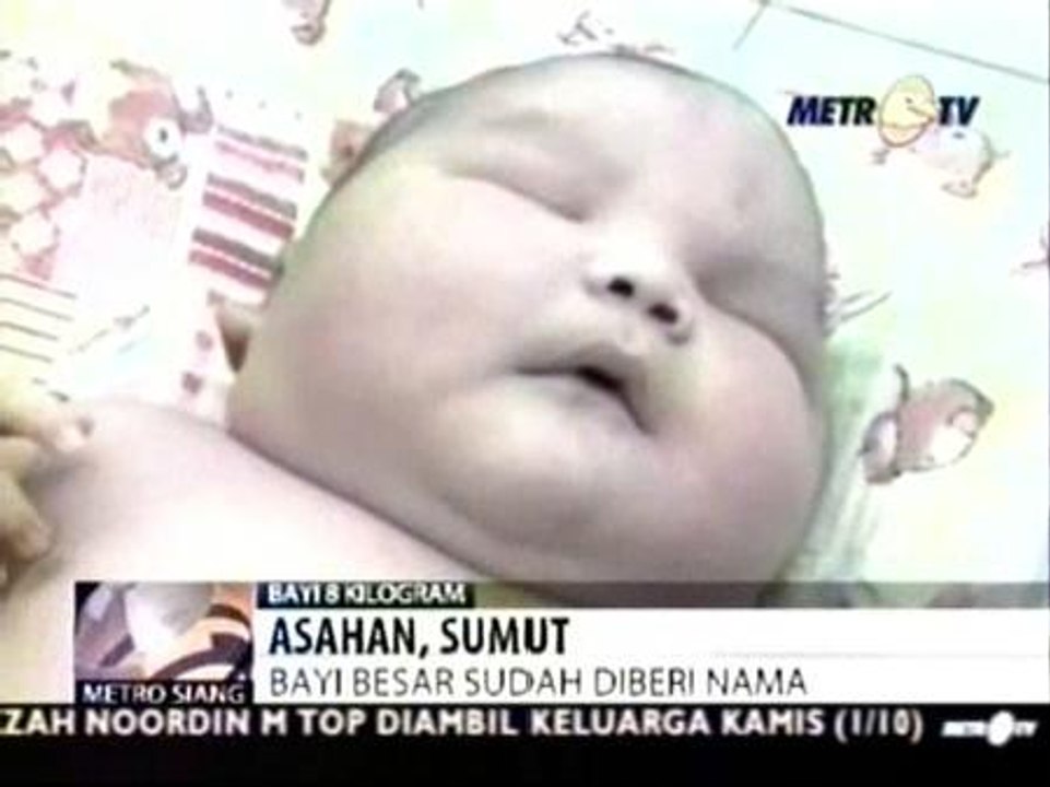 Un gran bebé de 8,7 kilos