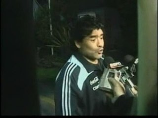 Maradona: "Aquí todo lo decido yo"