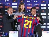Chygrynskiy, presentado como nuevo jugador del Barça