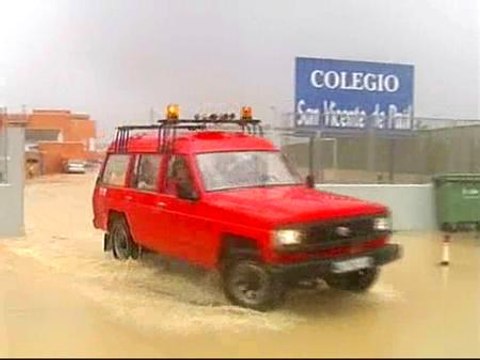 Las lluvias amenazan gran parte de la región de Murcia
