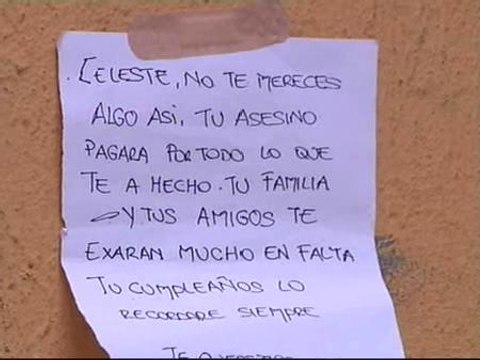 El móvil sexual podría ser la causa del crimen