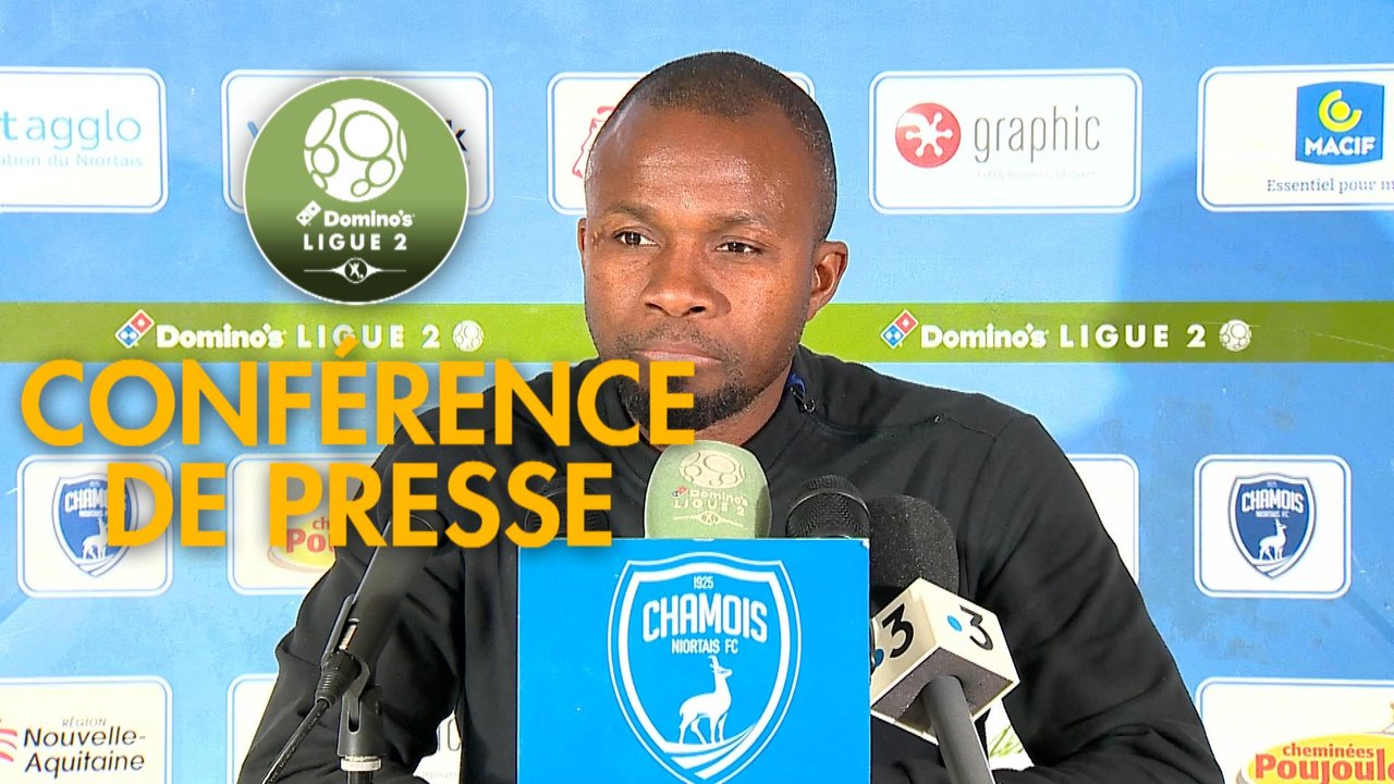 Conférence de presse Chamois Niortais - FC Soch...