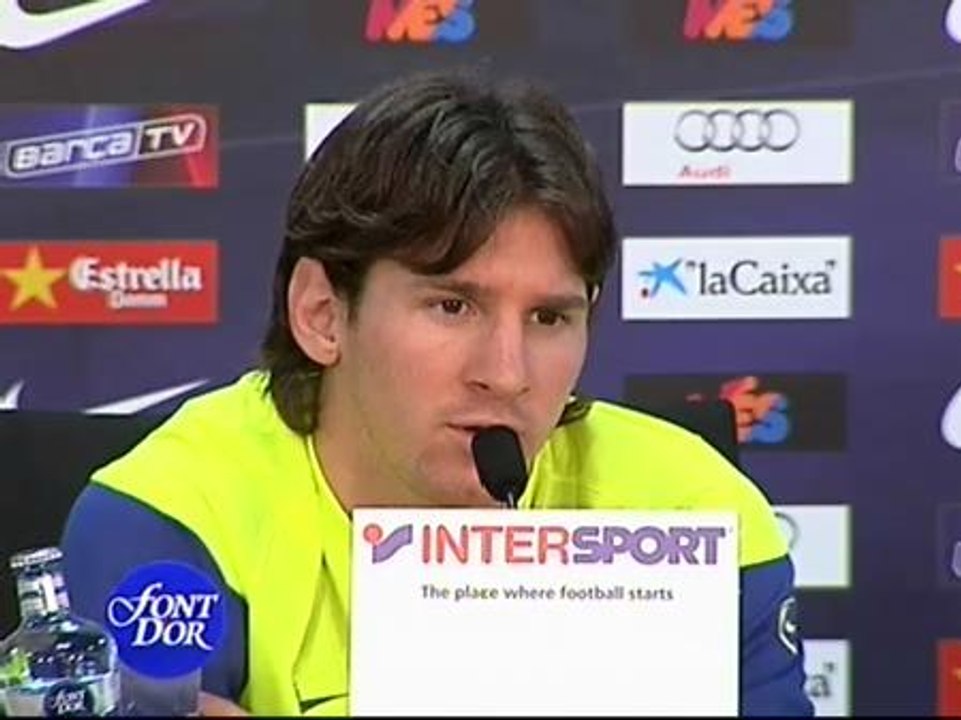 Messi: "Argentina estará en el Mundial"